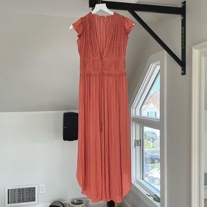 Ulla Johnson Maxi Dress - Peach/Rose size 2 but more like a 4-6